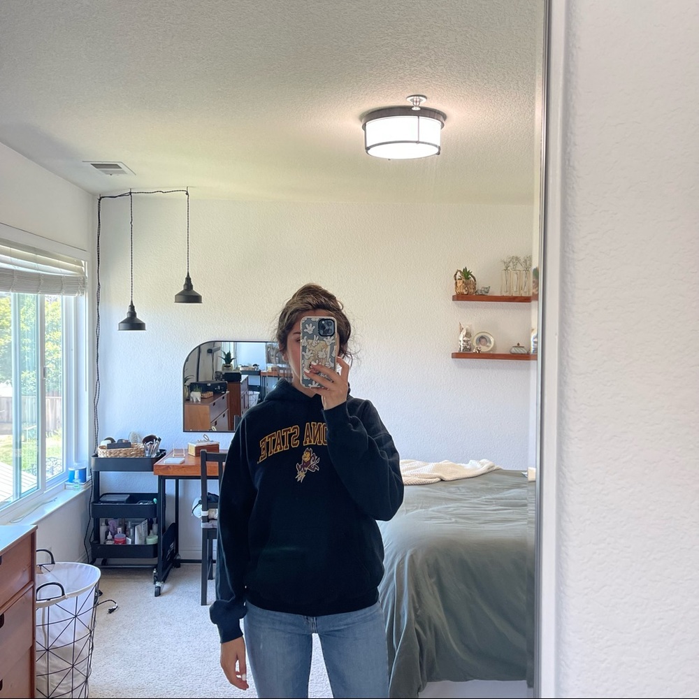 Black hoodie